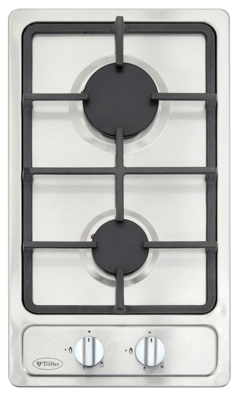 ENCIMERA GAS LICUADO ALBIN TROTTER 2 PLATOS AT-XN BREIT 2P FF - 1