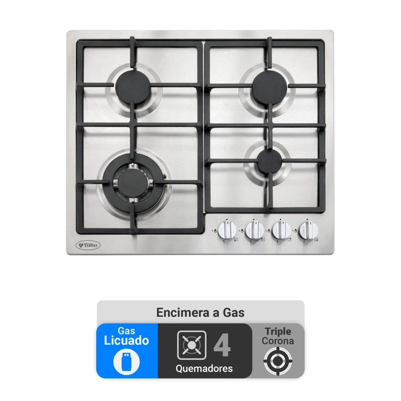 DUO ALBIN TROTTER COCINA GAS LICUADO HANNOVER PRO - 2