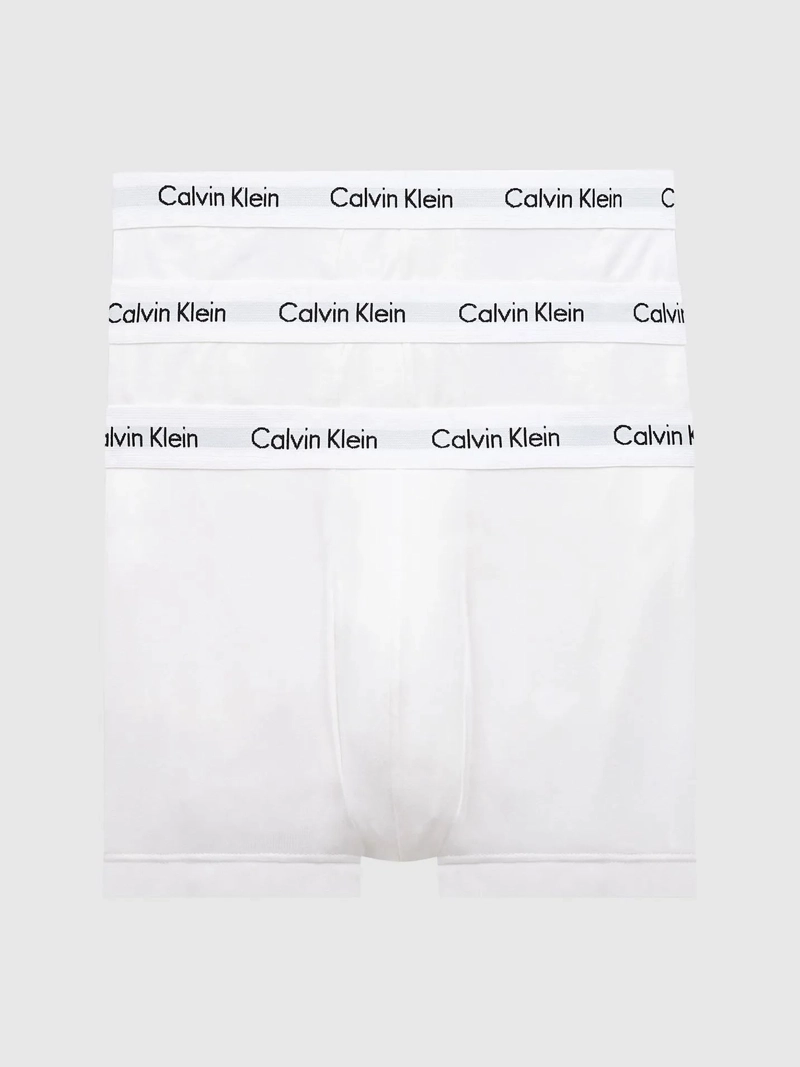 PACK 3 BOXERS LOW RISE TRUNK COTTON STRETCH - 1