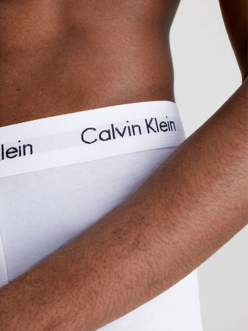 PACK 3 BOXERS LOW RISE TRUNK COTTON STRETCH - 4