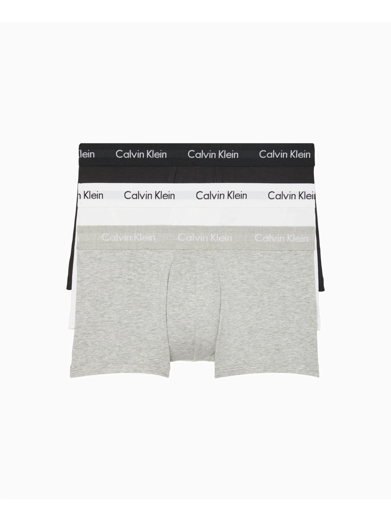 PACK 3 BOXERS LOW RISE TRUNK - COTTON STRETCH - 1