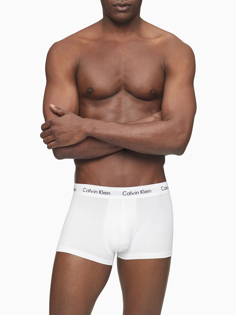 PACK 3 BOXERS LOW RISE TRUNK - COTTON STRETCH - 2