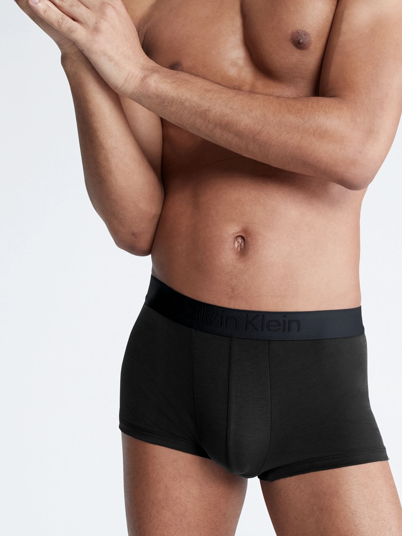 PACK 3 BOXERS LOW RISE TRUNK CK BLACK - 2