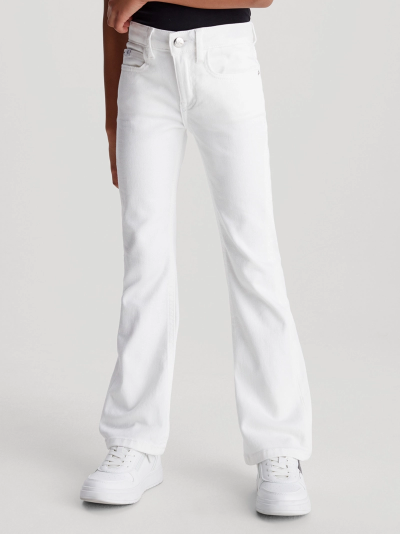 JEAN ALGODÓN NIÑA CALVIN KLEIN MID RISE FLARED - 2