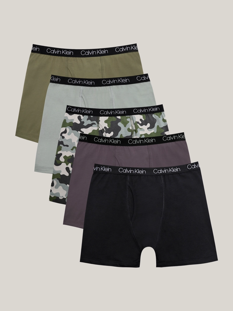 PACK 5 BÓXERS COTTON STRETCH NIÑO CALVIN KLEIN BRIEF - 1