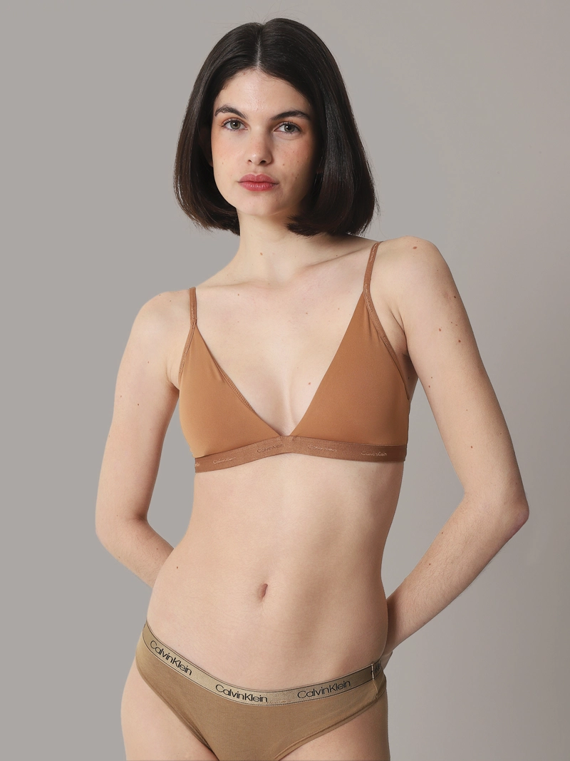 BRALETTE MUJER CALVIN KLEIN TRIÁNGULO BODY NATURAL - 2