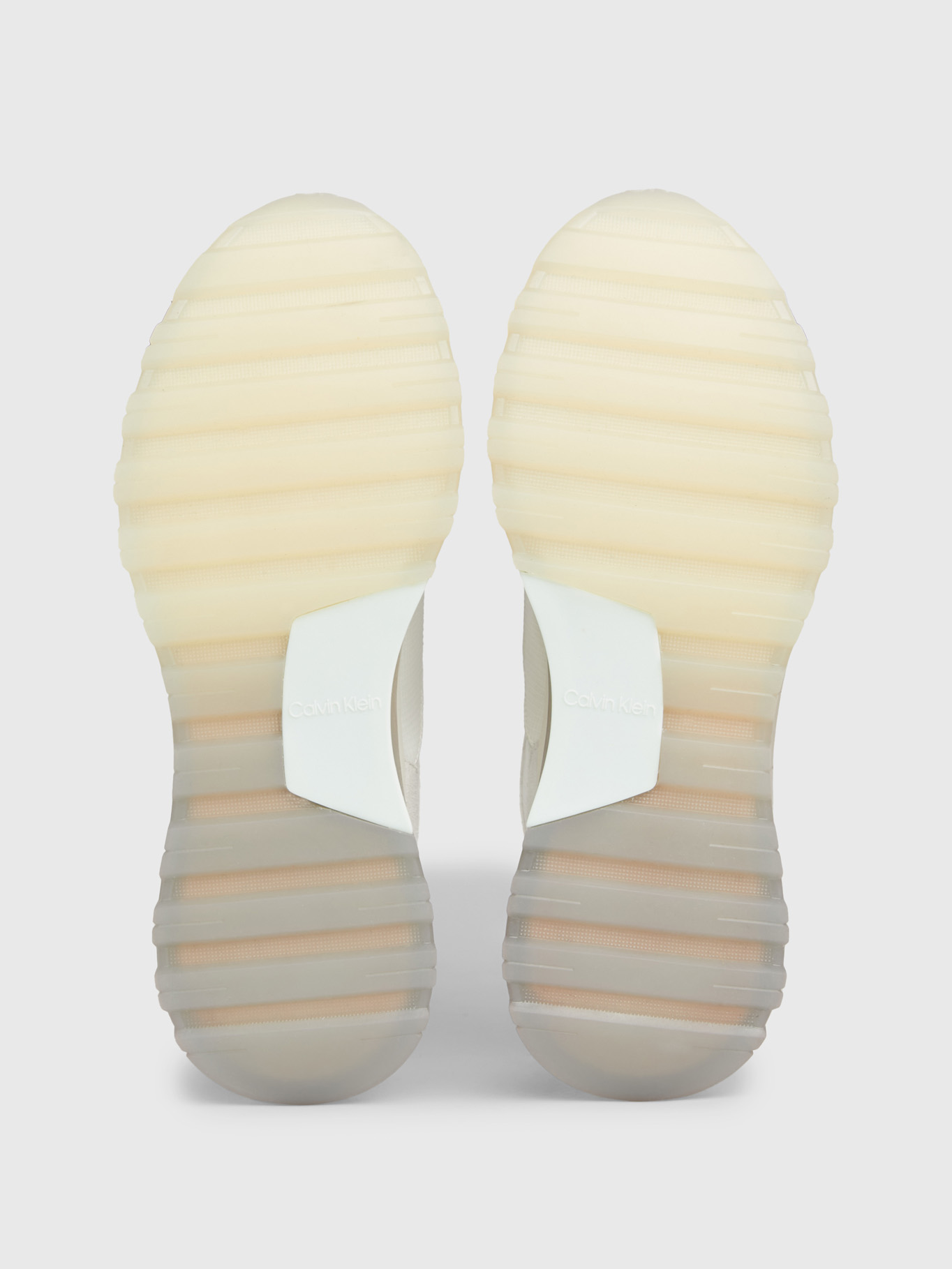 ZAPATILLAS MUJER CALVIN KLEIN URBANAS BLANCO CUERO MESH MIX - 4