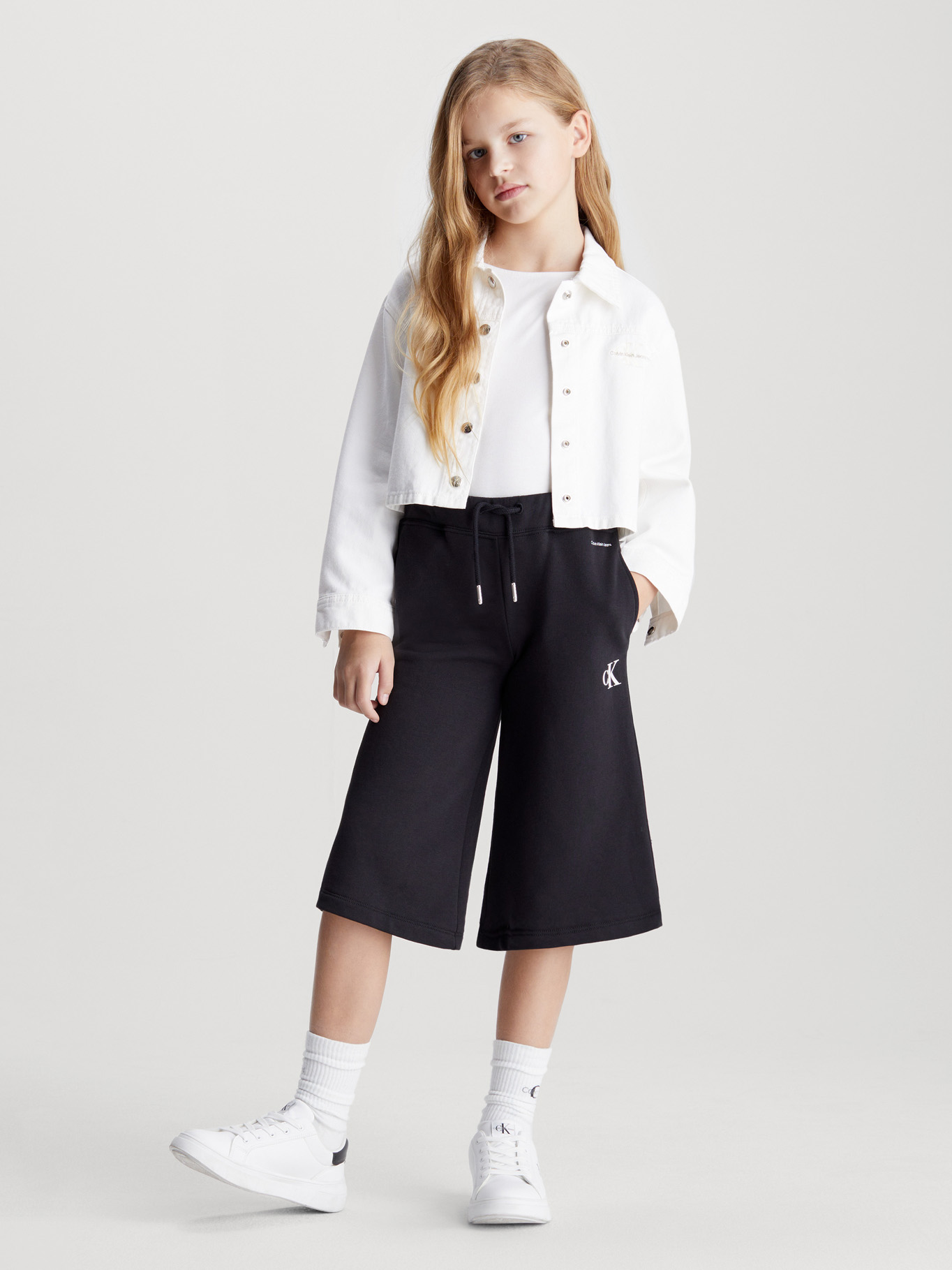 PANTALÓN ALGODÓN NIÑA CALVIN KLEIN COTTON TERRY - 2