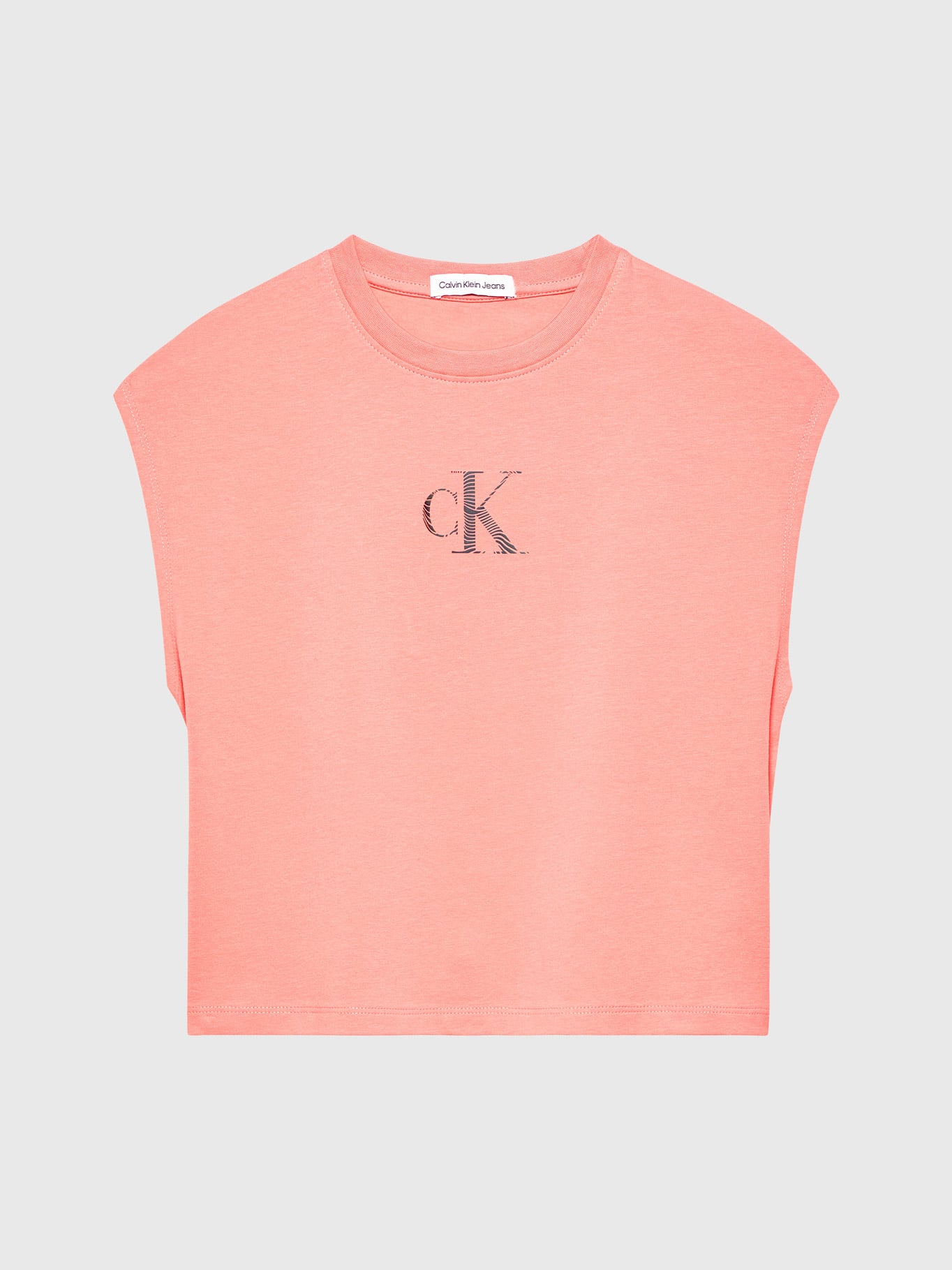 POLERA ALGODÓN NIÑA CALVIN KLEIN IRIDESCENT - 5