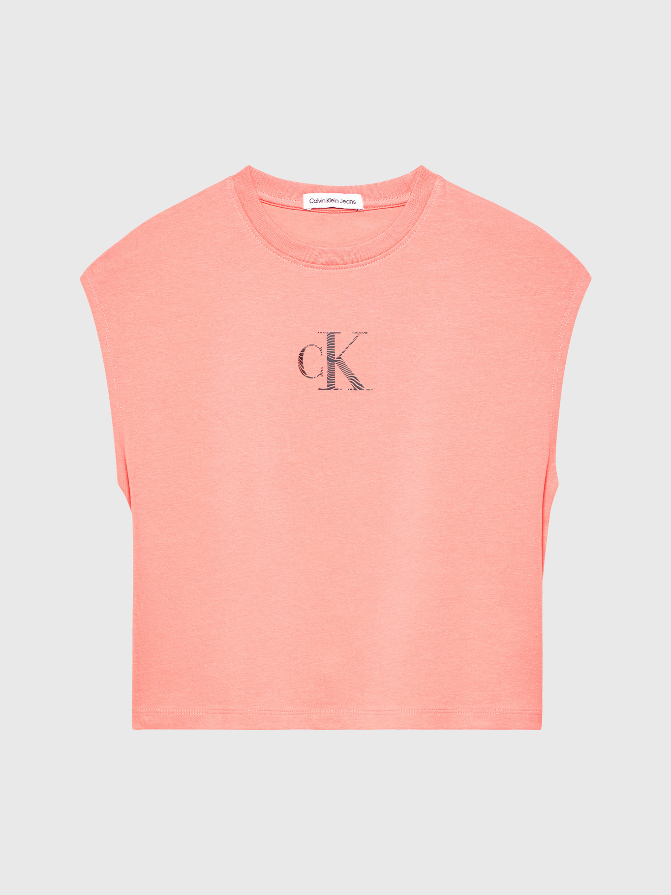 POLERA ALGODÓN NIÑA CALVIN KLEIN IRIDESCENT - 5