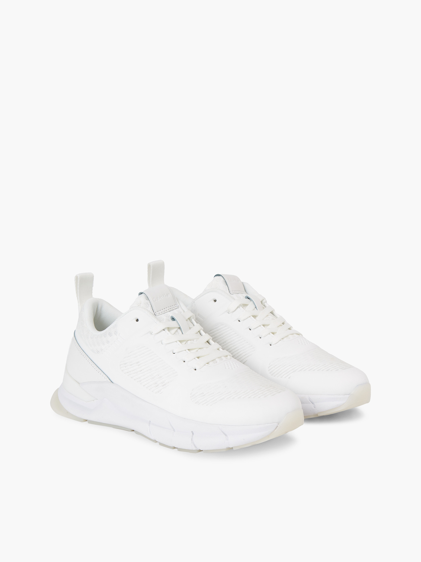 ZAPATILLAS MUJER CALVIN KLEIN URBANAS BLANCO LACE UP - 1