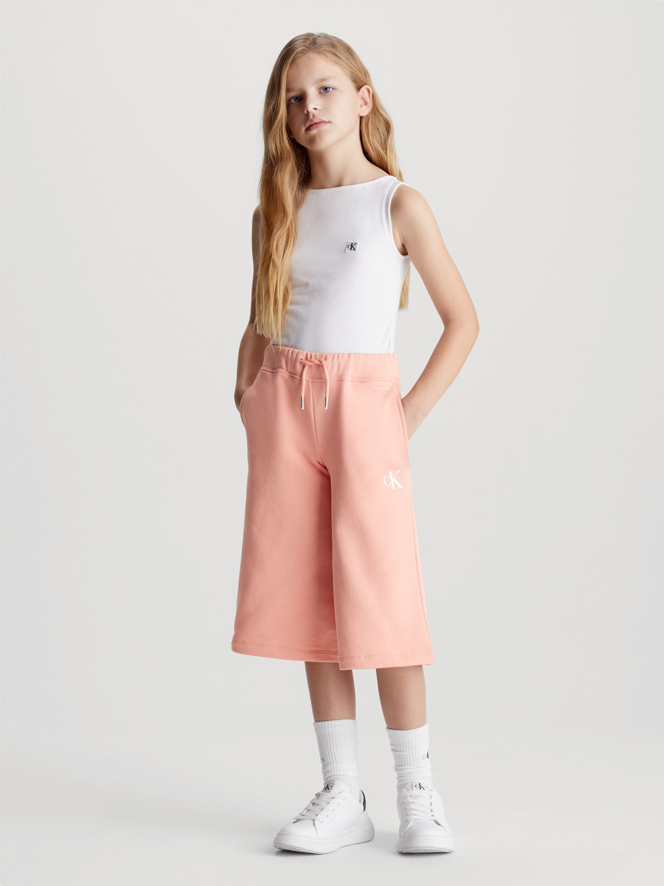 PANTALÓN ALGODÓN NIÑA CALVIN KLEIN COTTON TERRY - 2