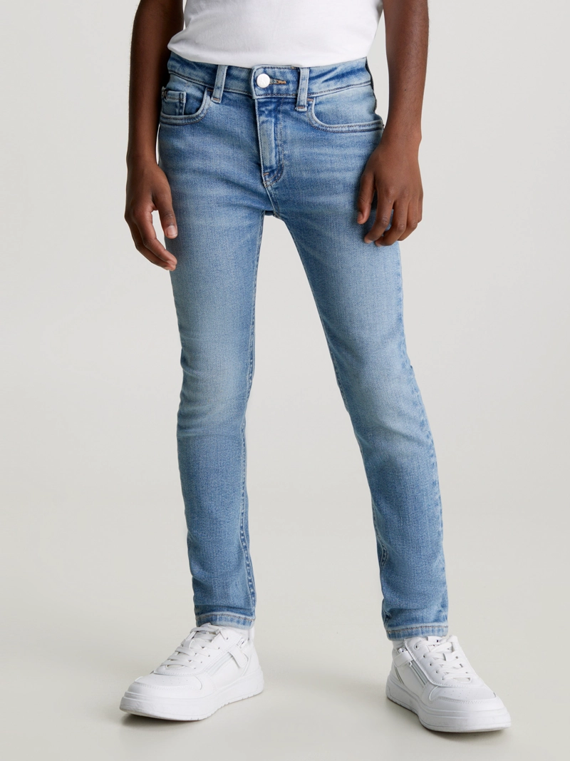 JEAN ALGODÓN NIÑO CALVIN KLEIN MID RISE SKINNY - 2