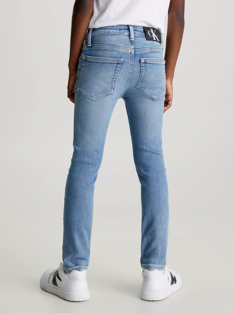 JEAN ALGODÓN NIÑO CALVIN KLEIN MID RISE SKINNY - 3