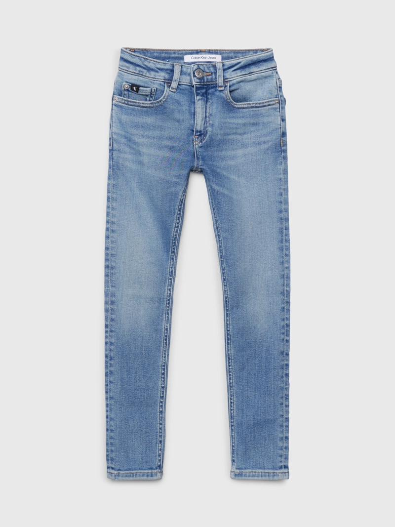 JEAN ALGODÓN NIÑO CALVIN KLEIN MID RISE SKINNY - 5