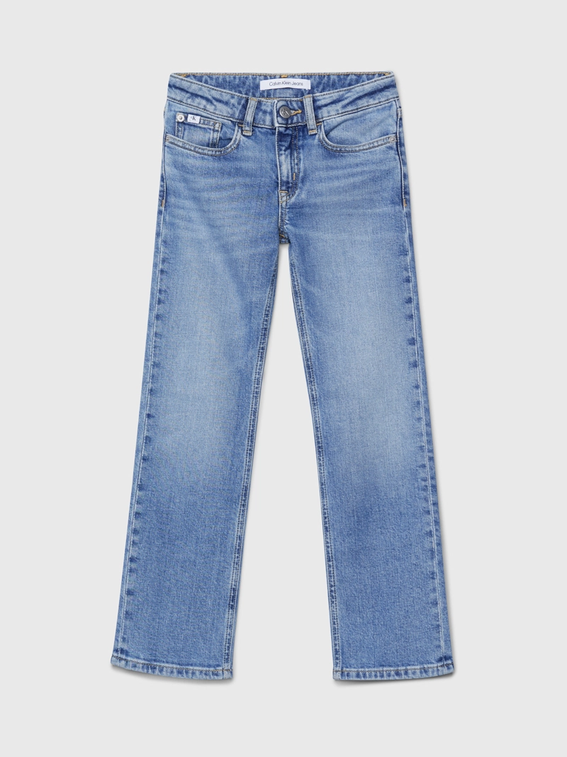 JEAN ALGODÓN NIÑA CALVIN KLEIN MID RISE STRAIGHT - 5