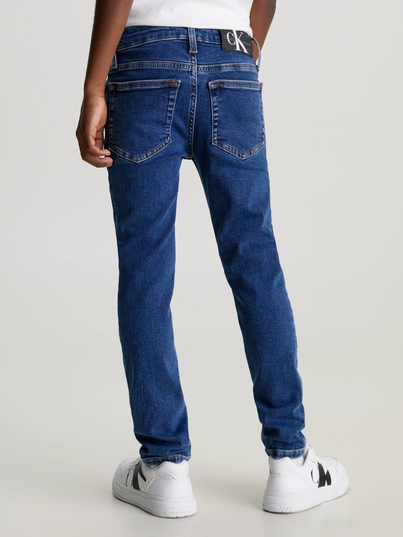 JEAN ALGODÓN NIÑO CALVIN KLEIN MID RISE SLIM - 3