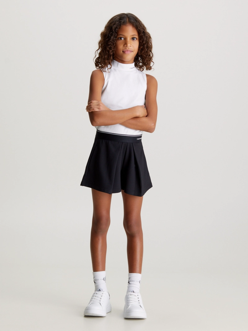 FALDA SHORT NIÑA CALVIN KLEIN TAPE SKORT - 1