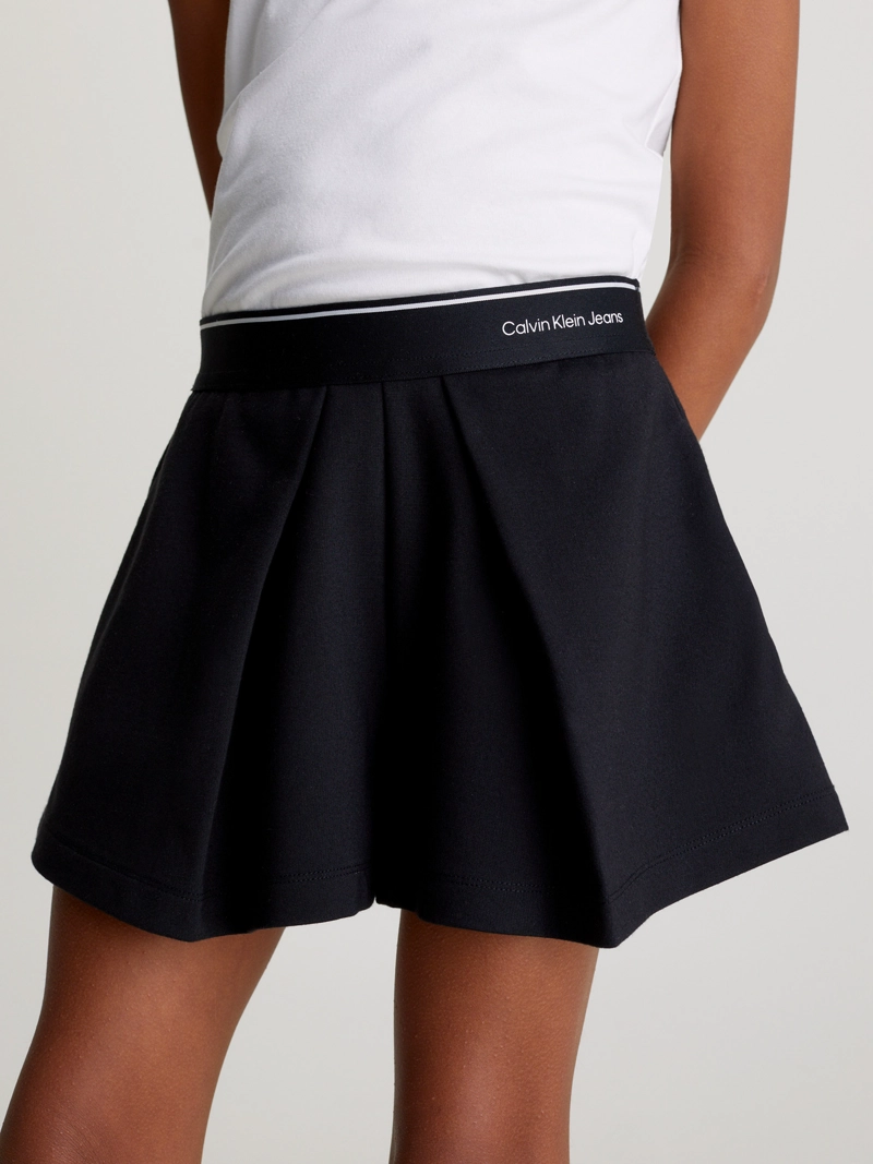 FALDA SHORT NIÑA CALVIN KLEIN TAPE SKORT - 4