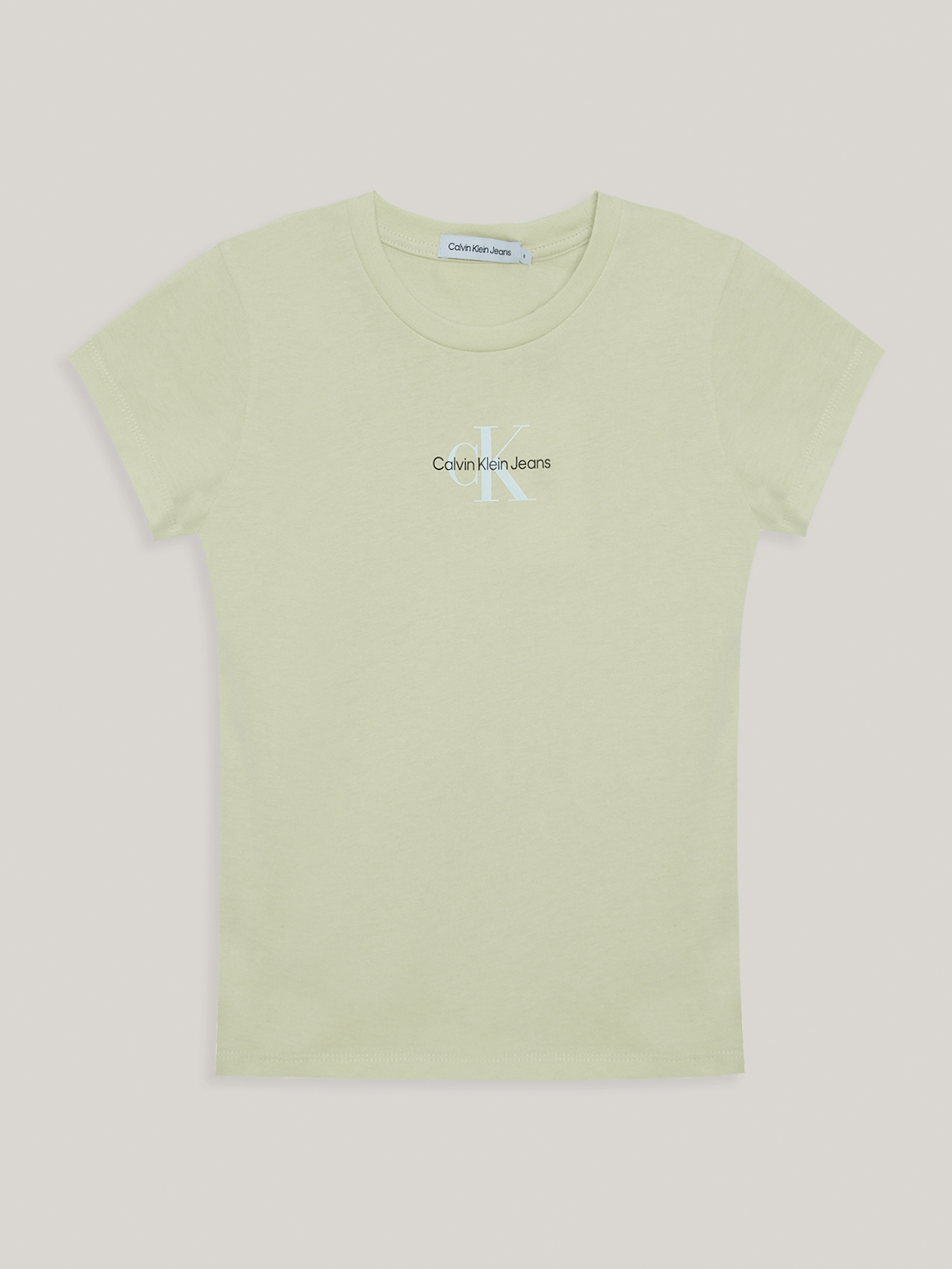 POLERA ALGODÓN NIÑA CALVIN KLEIN MICRO MONOGRAM - 1