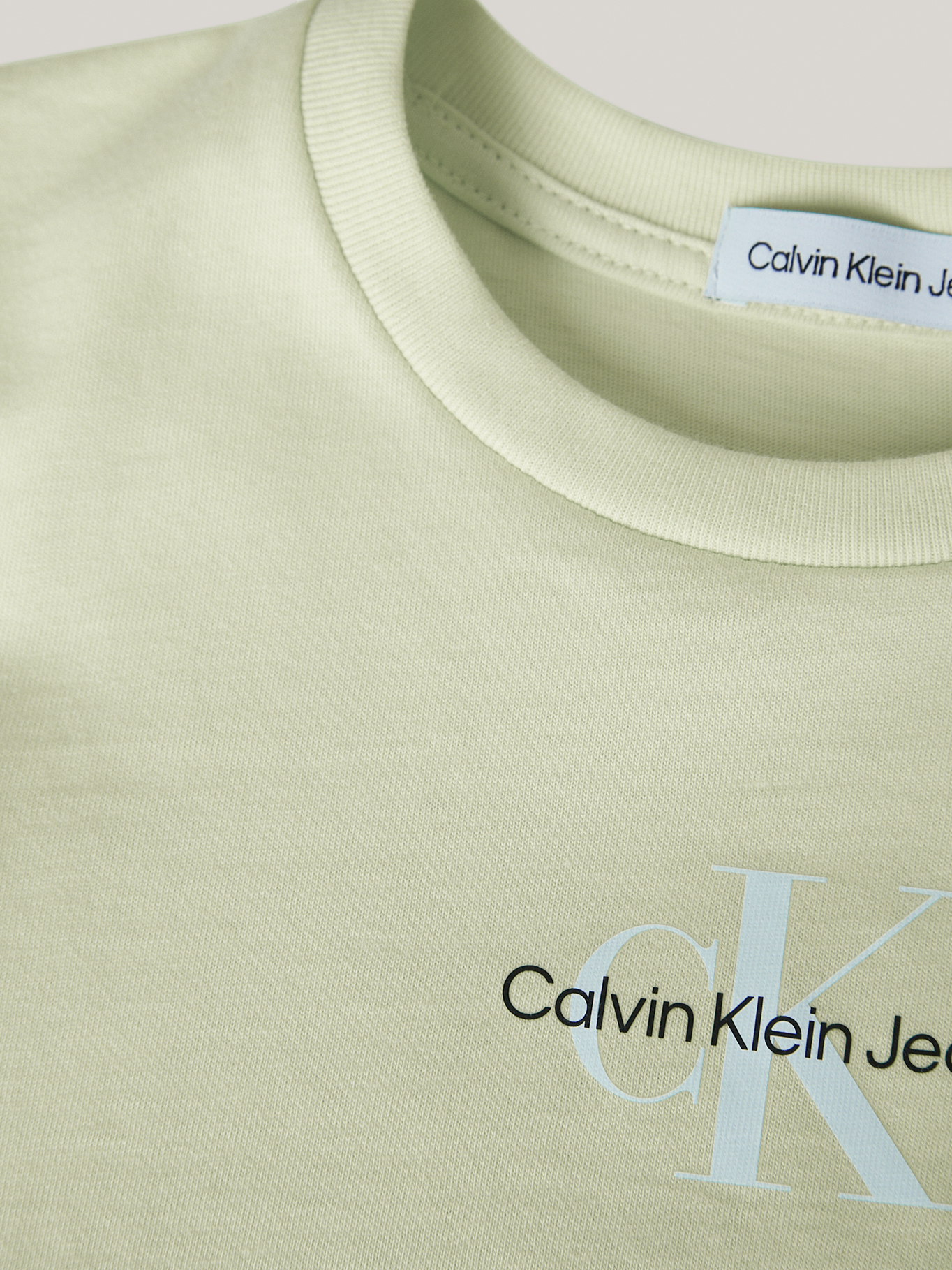 POLERA ALGODÓN NIÑA CALVIN KLEIN MICRO MONOGRAM - 3