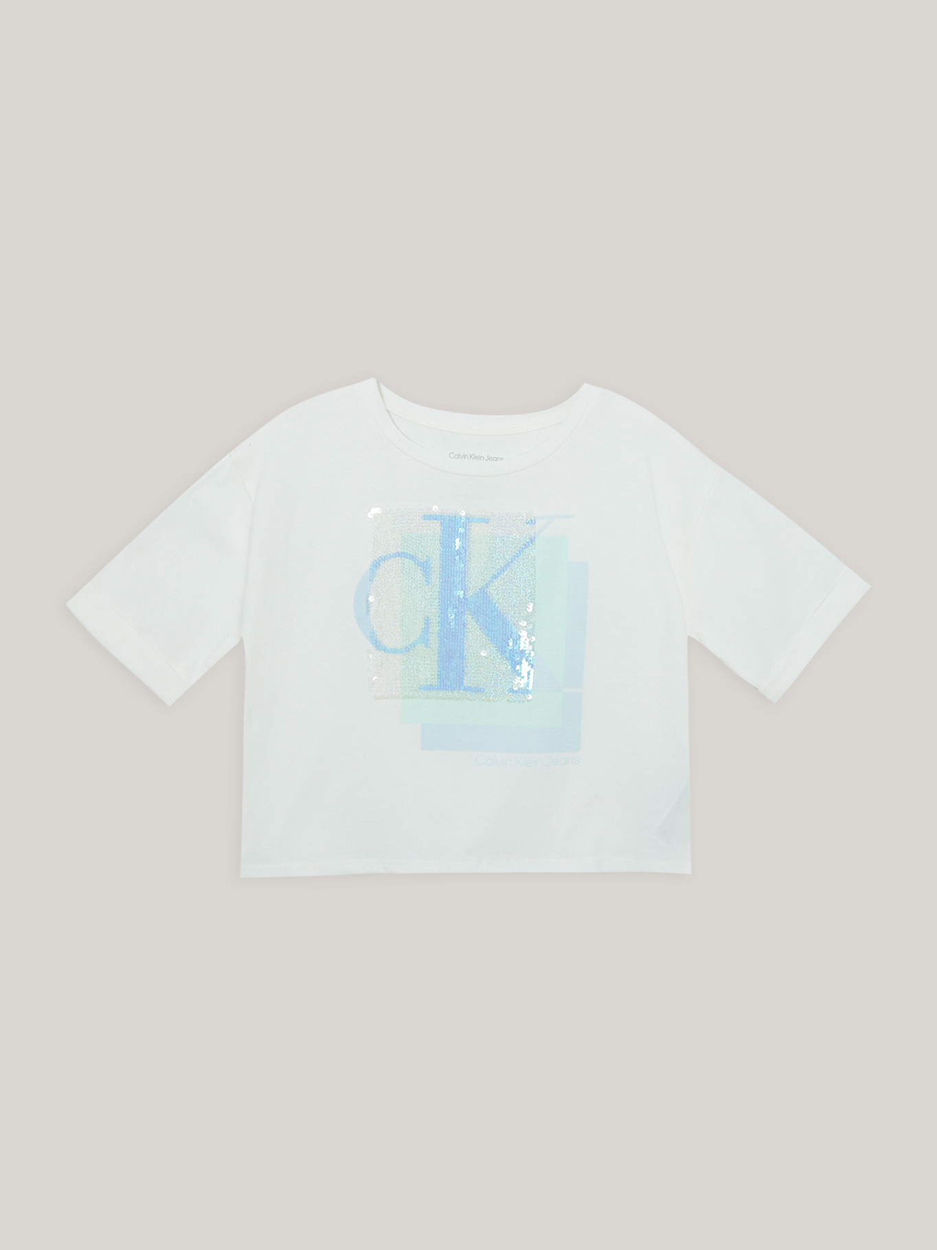 POLERA ALGODÓN NIÑA CALVIN KLEIN LAYERED - 1