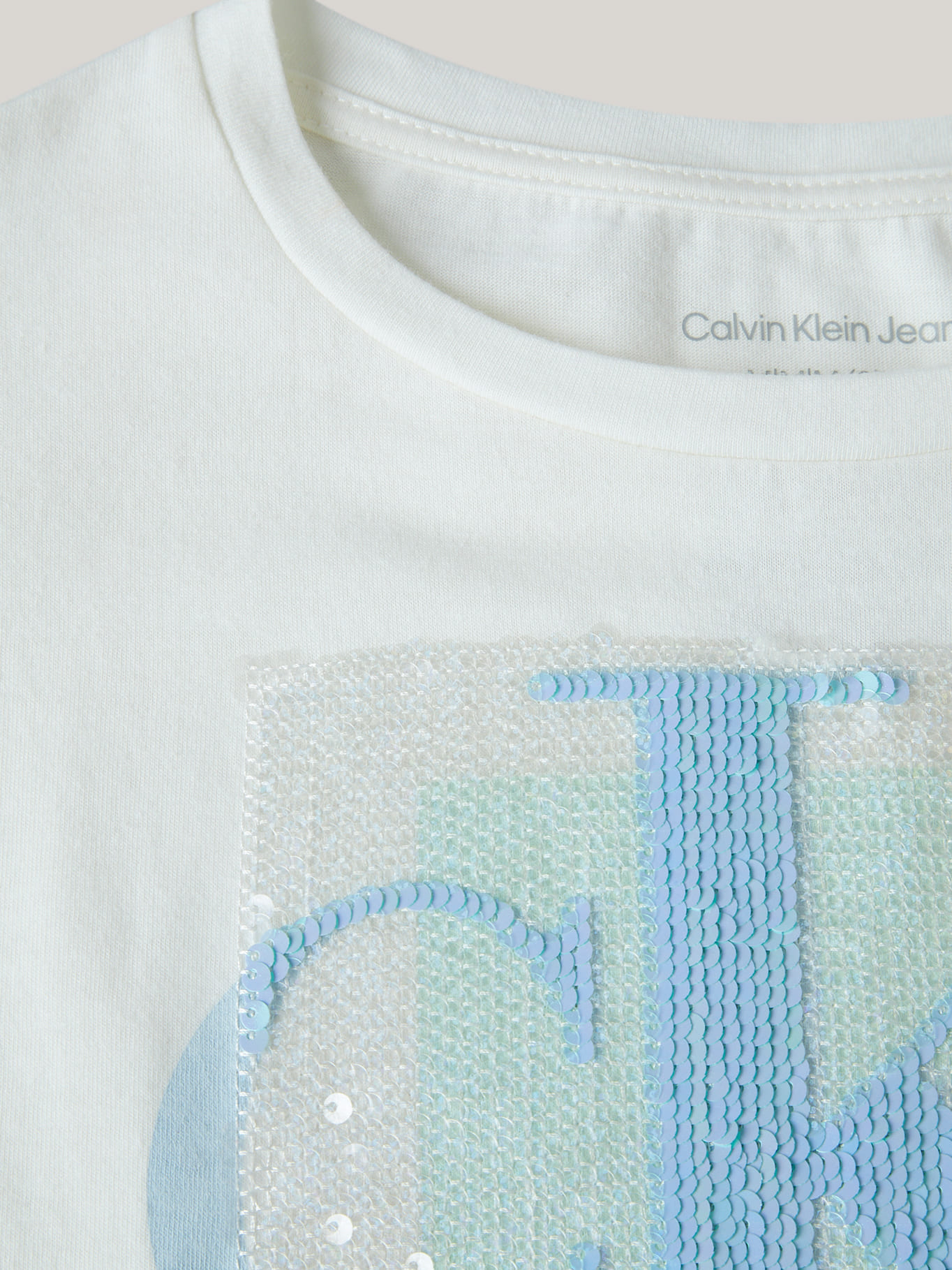 POLERA ALGODÓN NIÑA CALVIN KLEIN LAYERED - 4