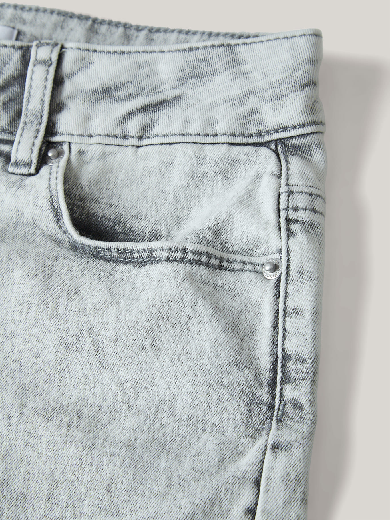 SHORT ALGODÓN NIÑA CALVIN KLEIN DENIM CUFFED - 4