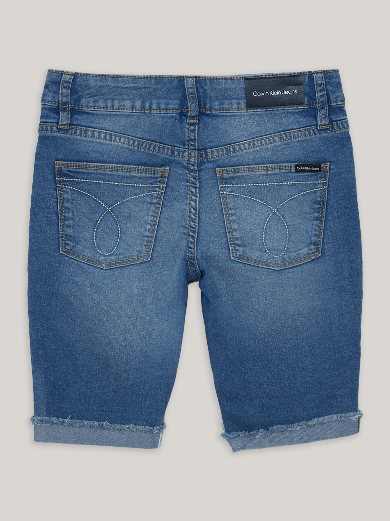 SHORT ALGODÓN NIÑA CALVIN KLEIN CUT-OFF - 2
