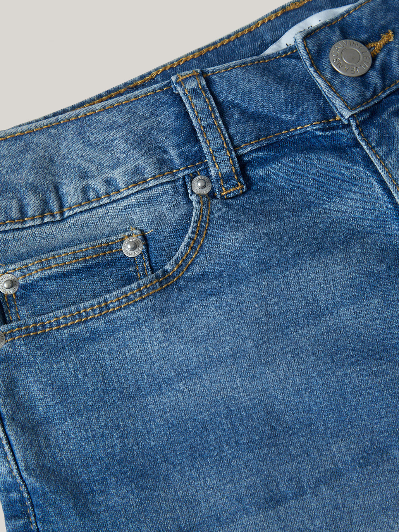 SHORT ALGODÓN NIÑA CALVIN KLEIN CUT-OFF - 3