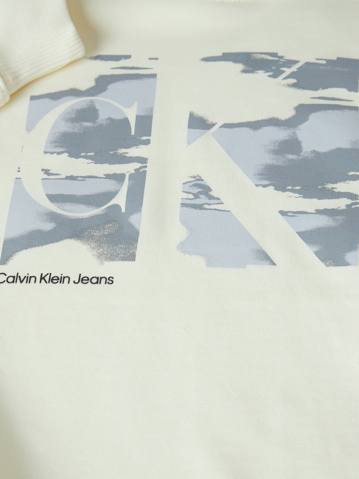 POLERÓN ALGODÓN NIÑO CALVIN KLEIN SERENITY MONOGRAM - 4