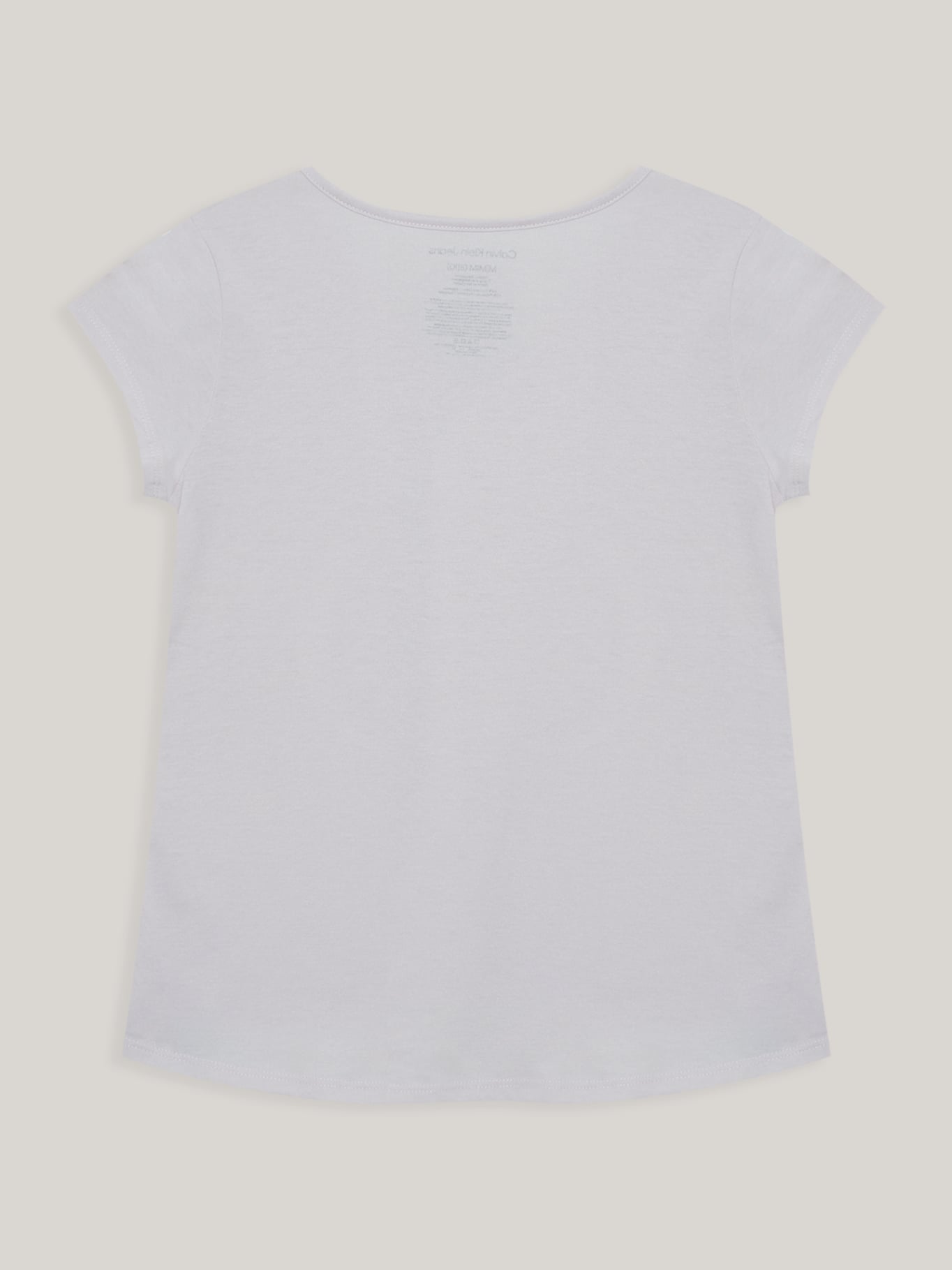 POLERA ALGODÓN NIÑA CALVIN KLEIN SPLIT MONOGRAM - 2