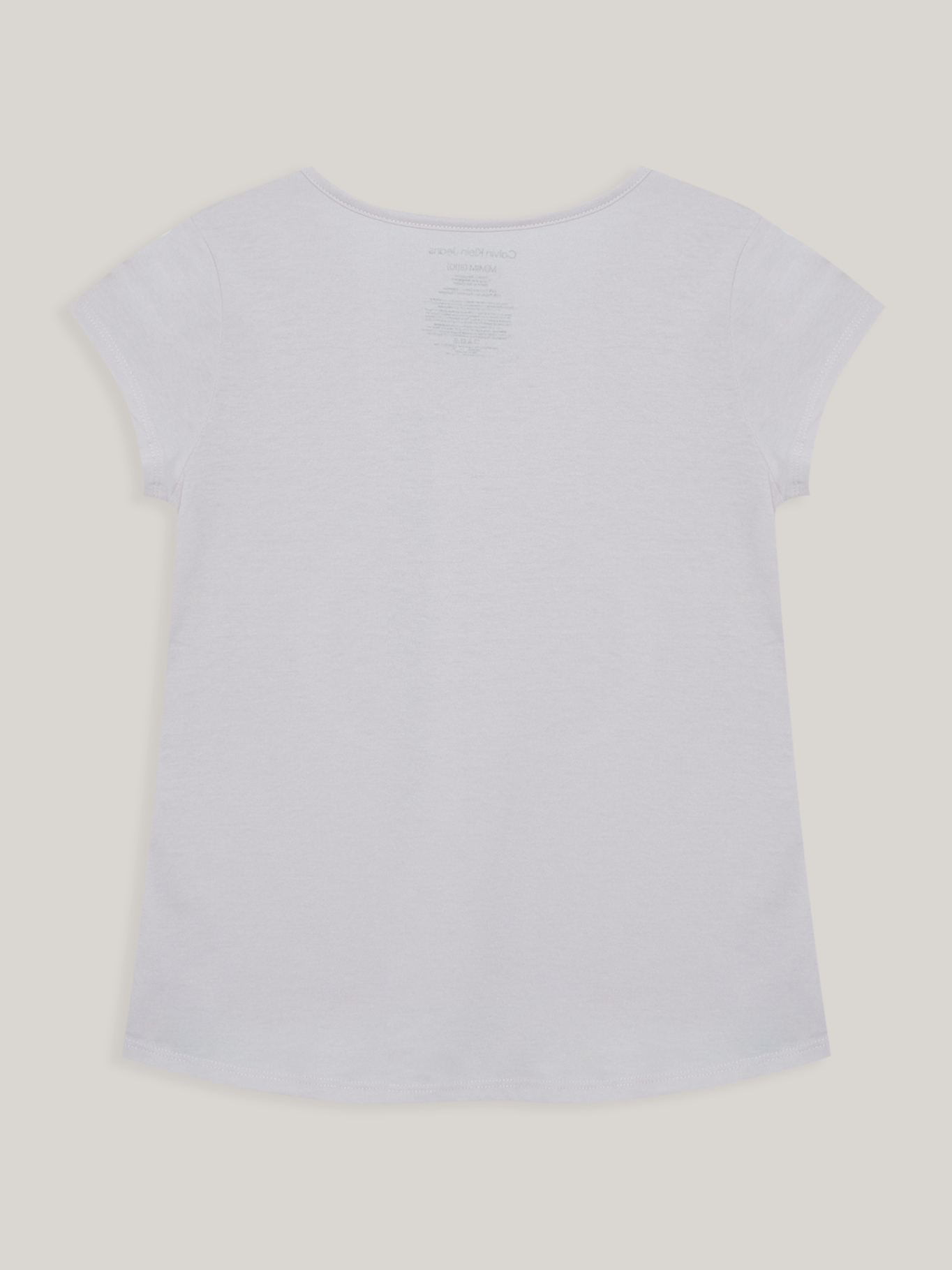 POLERA ALGODÓN NIÑA CALVIN KLEIN SPLIT MONOGRAM - 2