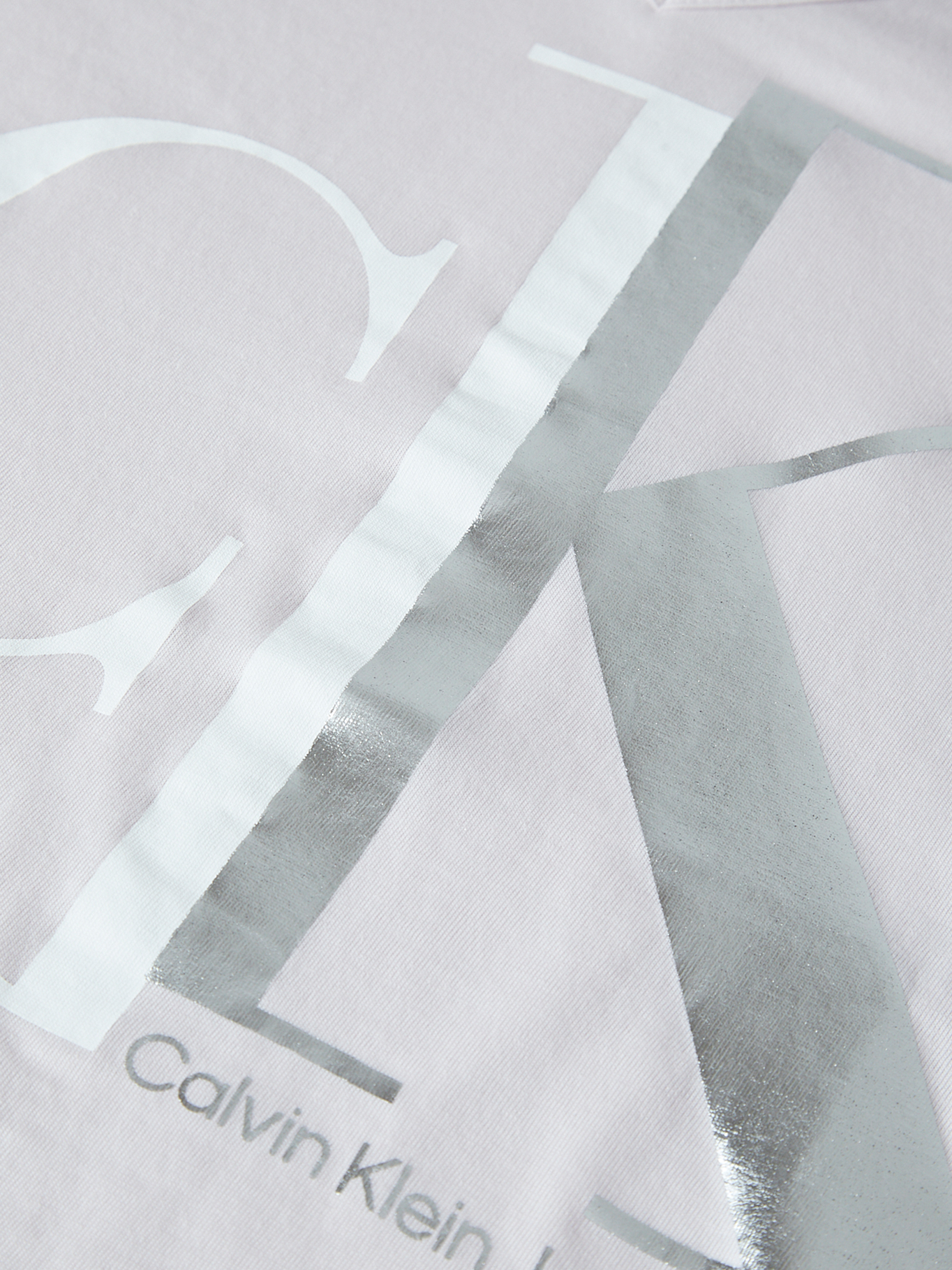 POLERA ALGODÓN NIÑA CALVIN KLEIN SPLIT MONOGRAM - 4