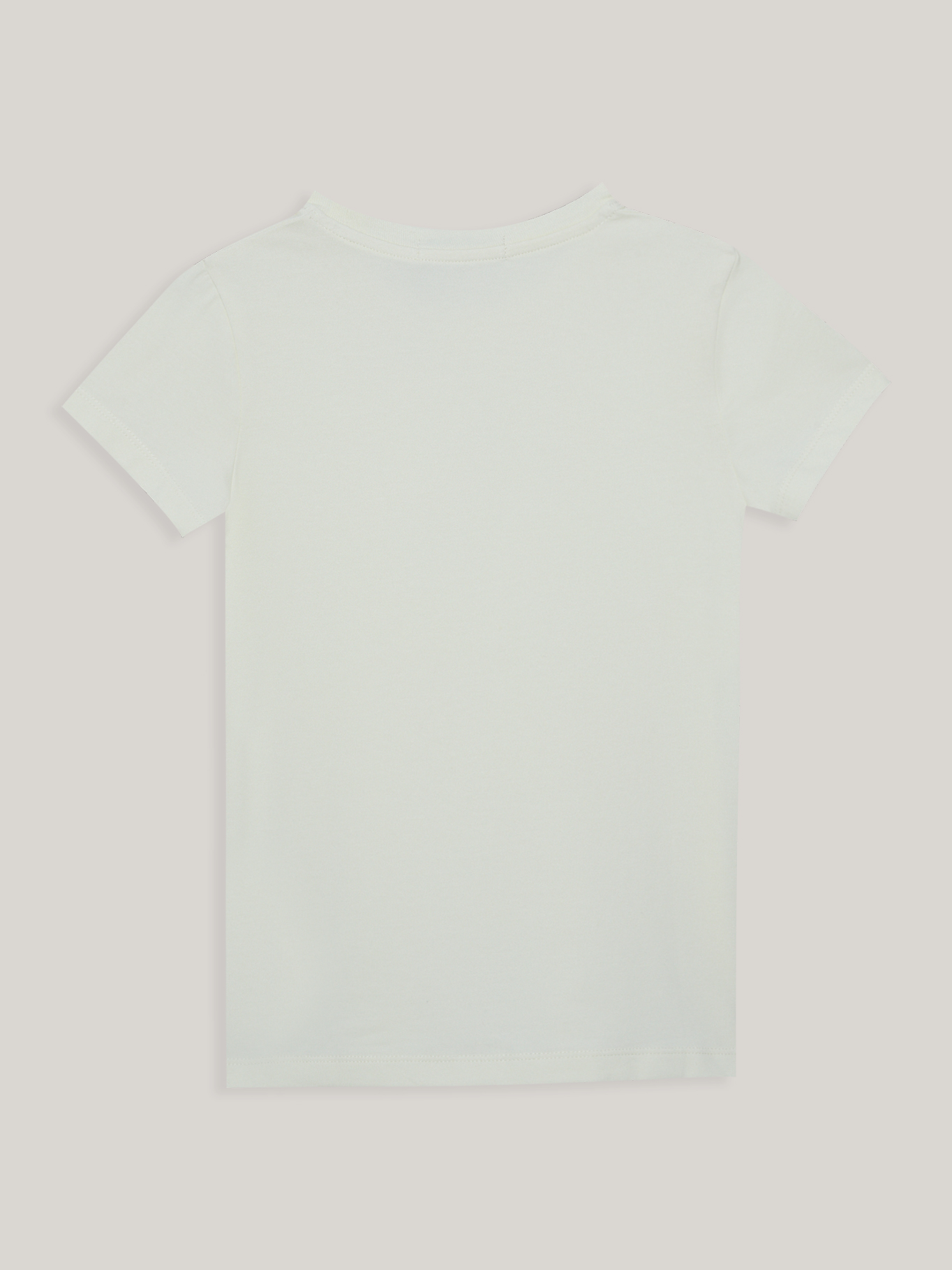 POLERA ALGODÓN NIÑA CALVIN KLEIN IRIDESCENT CK SLIM - 2
