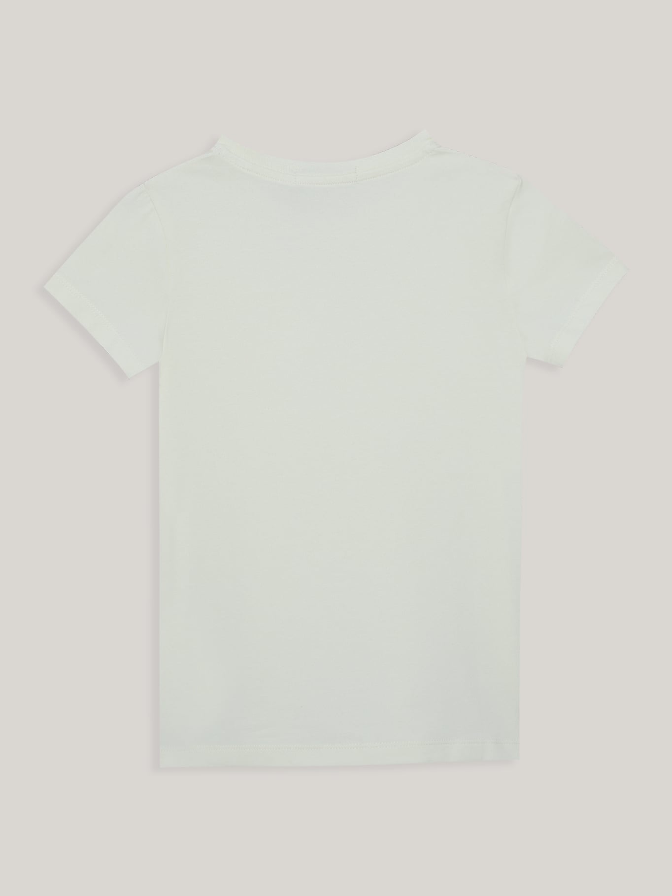 POLERA ALGODÓN NIÑA CALVIN KLEIN IRIDESCENT CK SLIM - 2