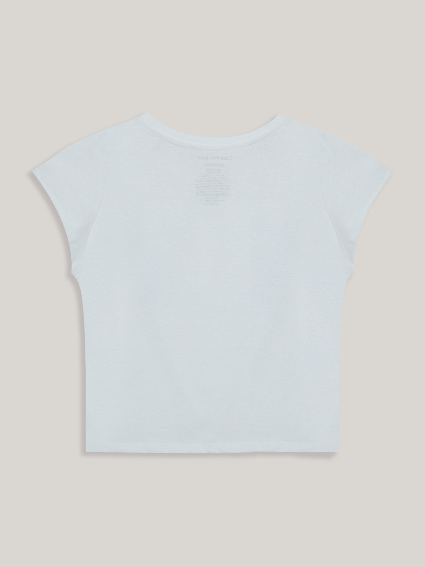 POLERA ALGODÓN NIÑA CALVIN KLEIN SPLIT MONOGRAM SEQUIN - 2