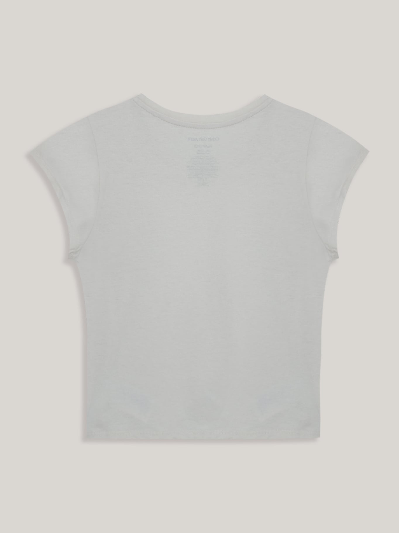 POLERA ALGODÓN NIÑA CALVIN KLEIN SPLIT MONOGRAM SEQUIN - 2