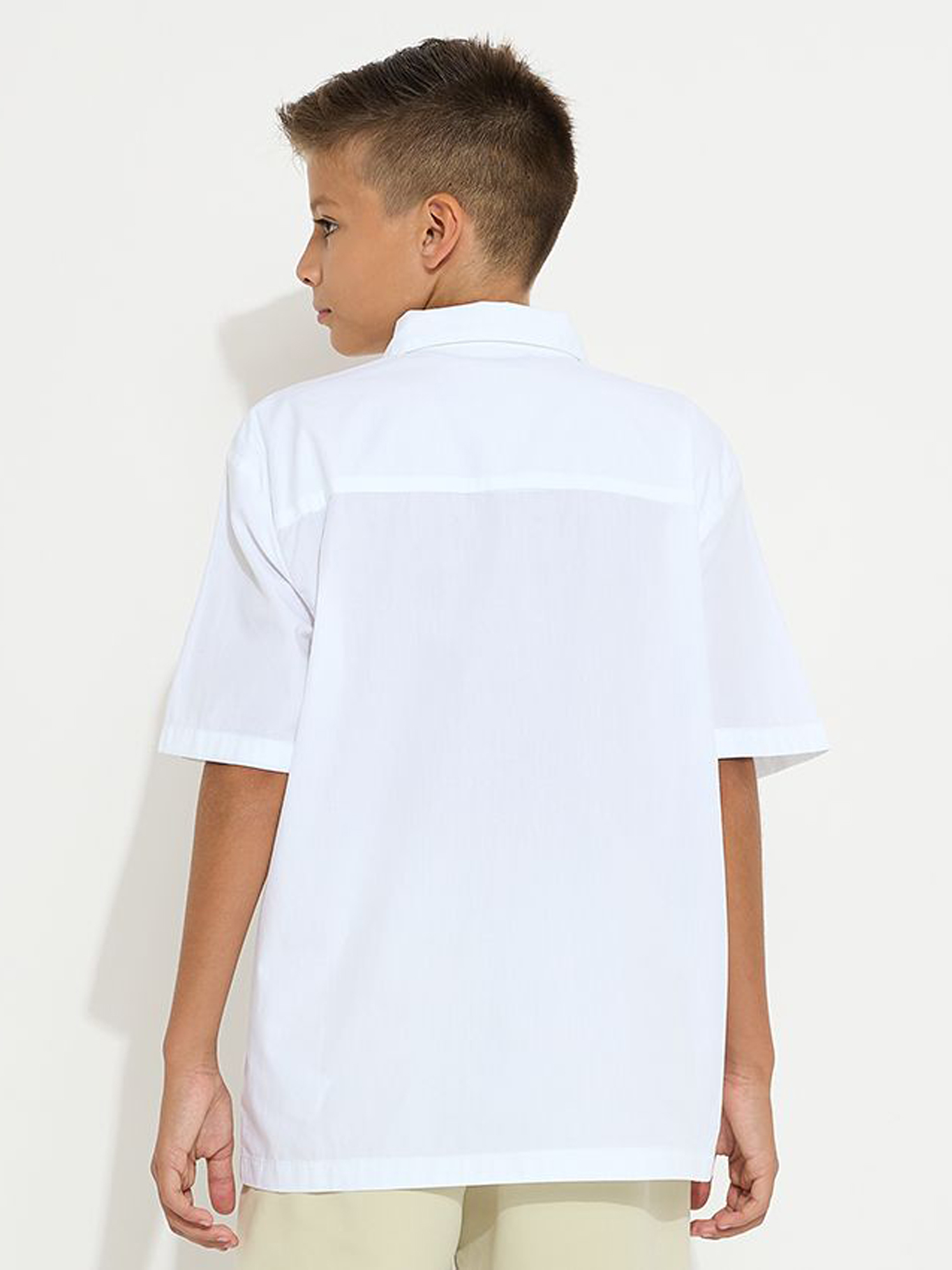 CAMISA ALGODÓN NIÑO CALVIN KLEIN POPELINE - 3