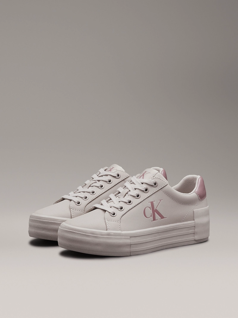 ZAPATILLAS DE CUERO VULC FLATFORM - 1