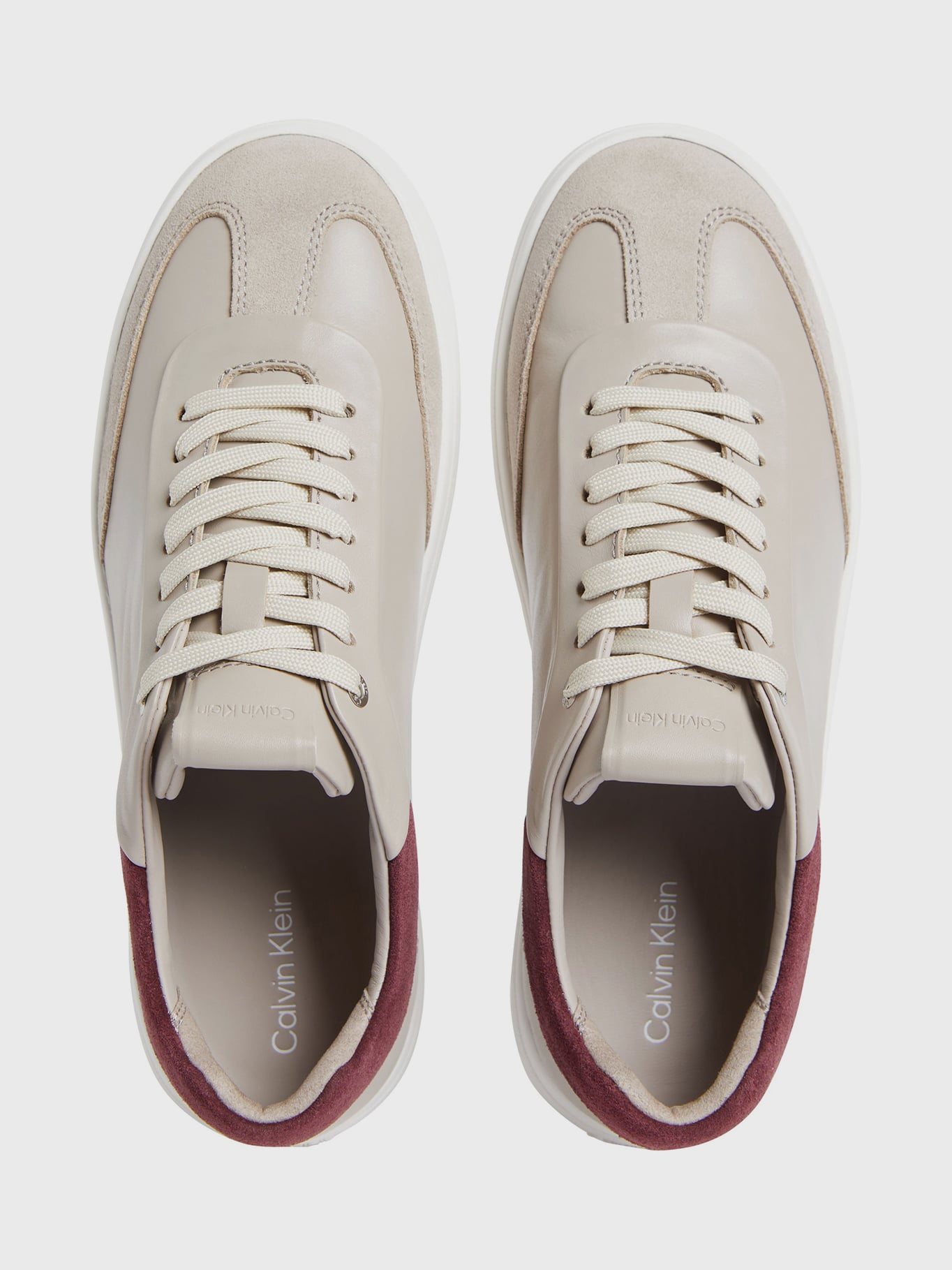 ZAPATILLAS DE CUERO CUPSOLE LACE MIX - 3