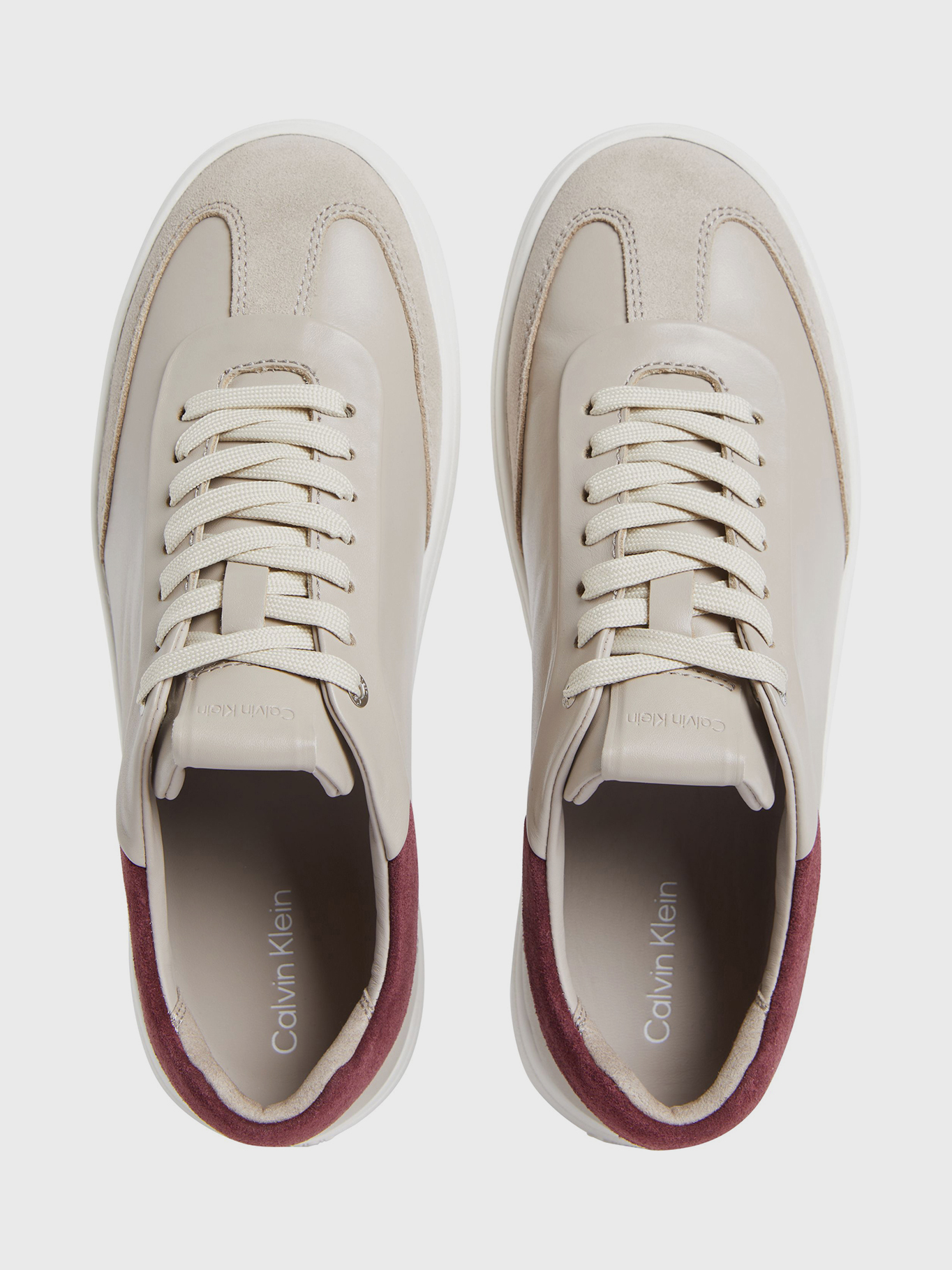 ZAPATILLAS DE CUERO CUPSOLE LACE MIX - 3