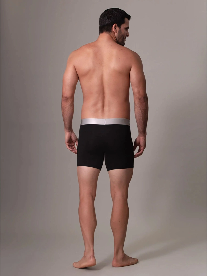 PACK 3 BÓXER HOMBRE CALVIN KLEIN NEGRO BRIEF STEEL MICRO - 3