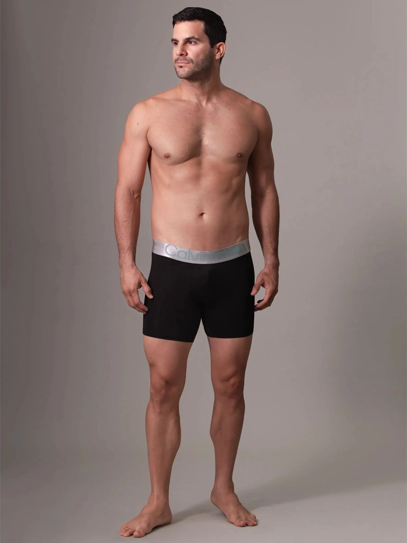 PACK 3 BÓXER HOMBRE CALVIN KLEIN NEGRO BRIEF STEEL MICRO - 4