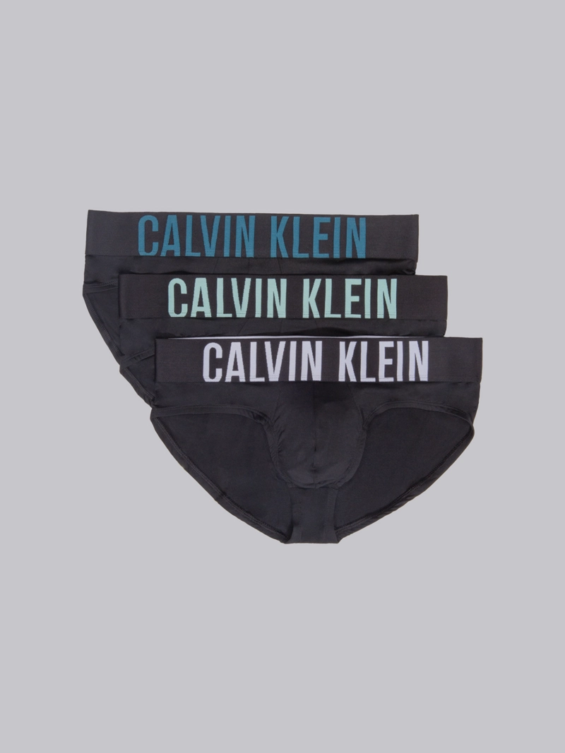 PACK 3 CALZONCILLO HOMBRE CALVIN KLEIN NEGRO SLIPS INTENSE POWER - 1