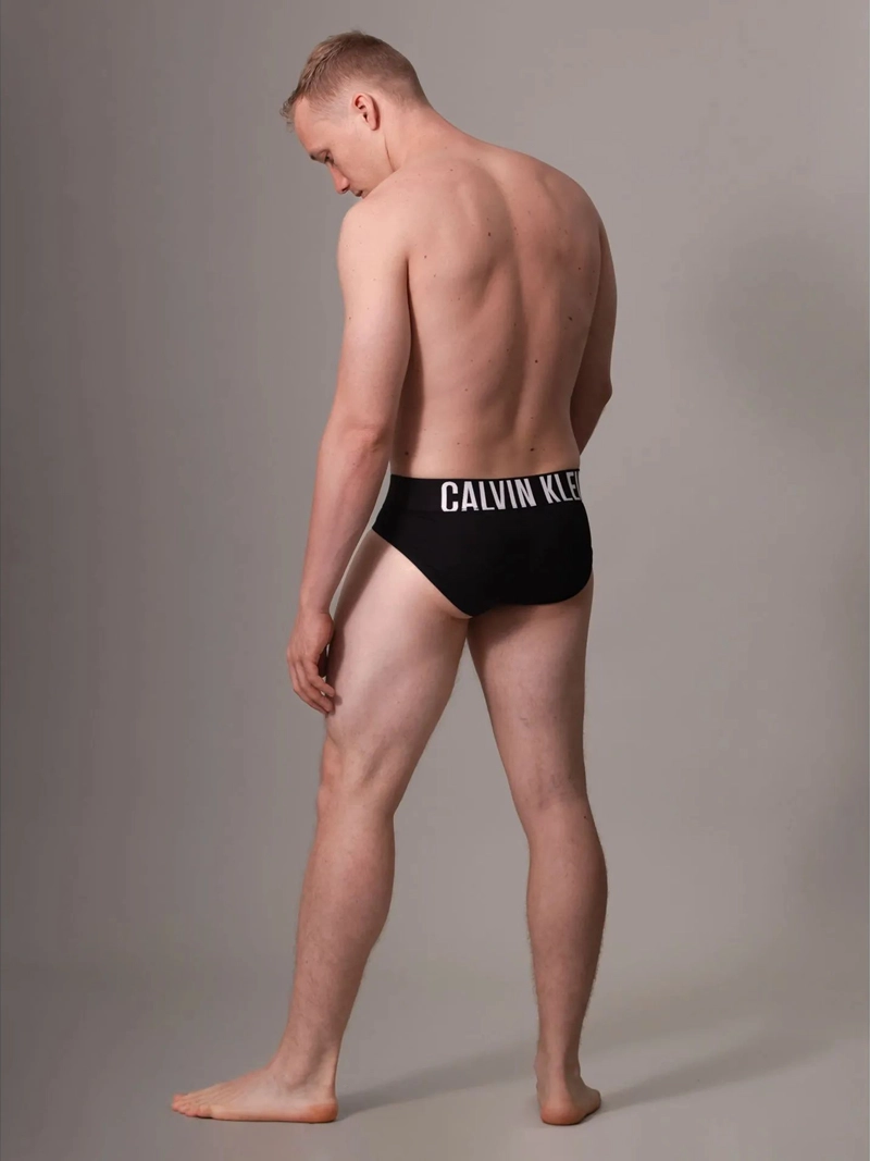 PACK 3 CALZONCILLO HOMBRE CALVIN KLEIN NEGRO SLIPS INTENSE POWER - 4