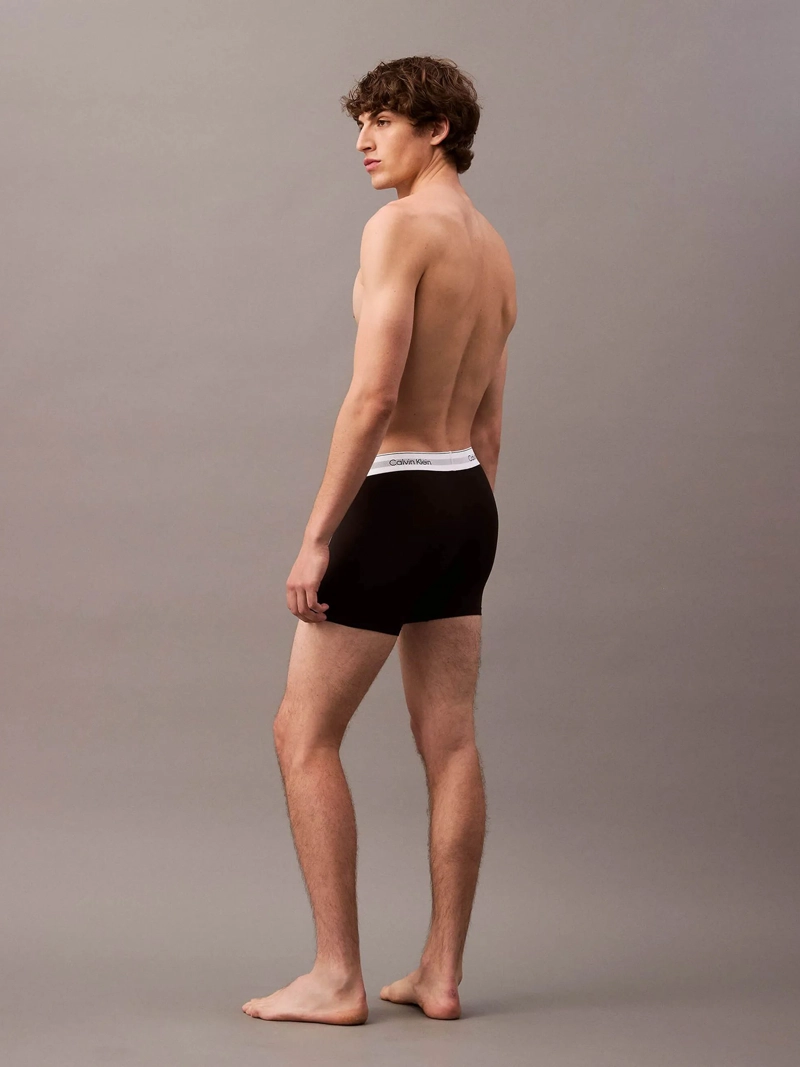 PACK 3 BÓXER HOMBRE CALVIN KLEIN NEGRO BÓXESR BRIEF MODERN AIR - 4