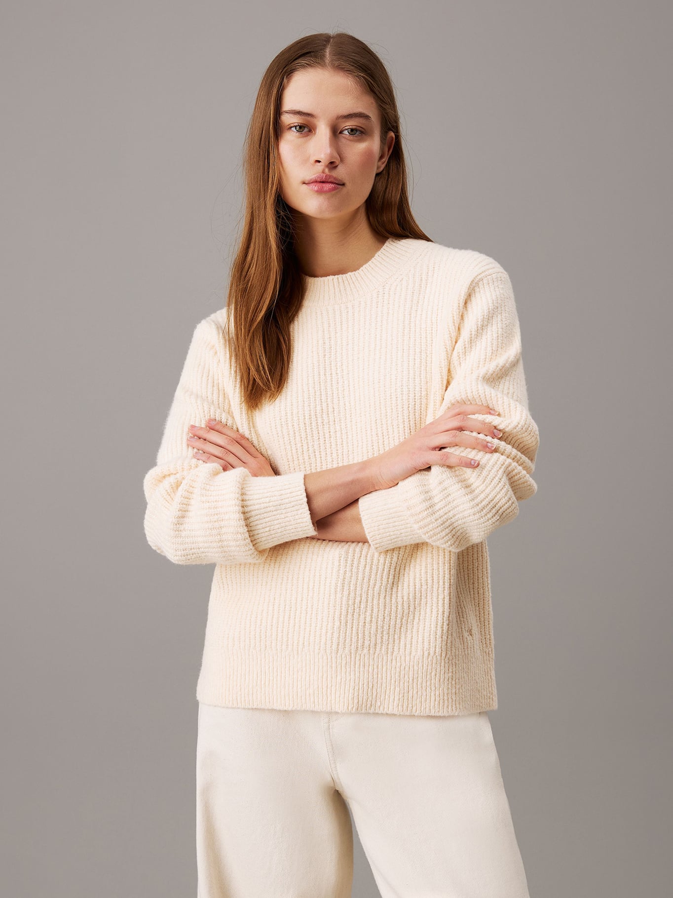 SWEATER BOUCLE RIB - 1