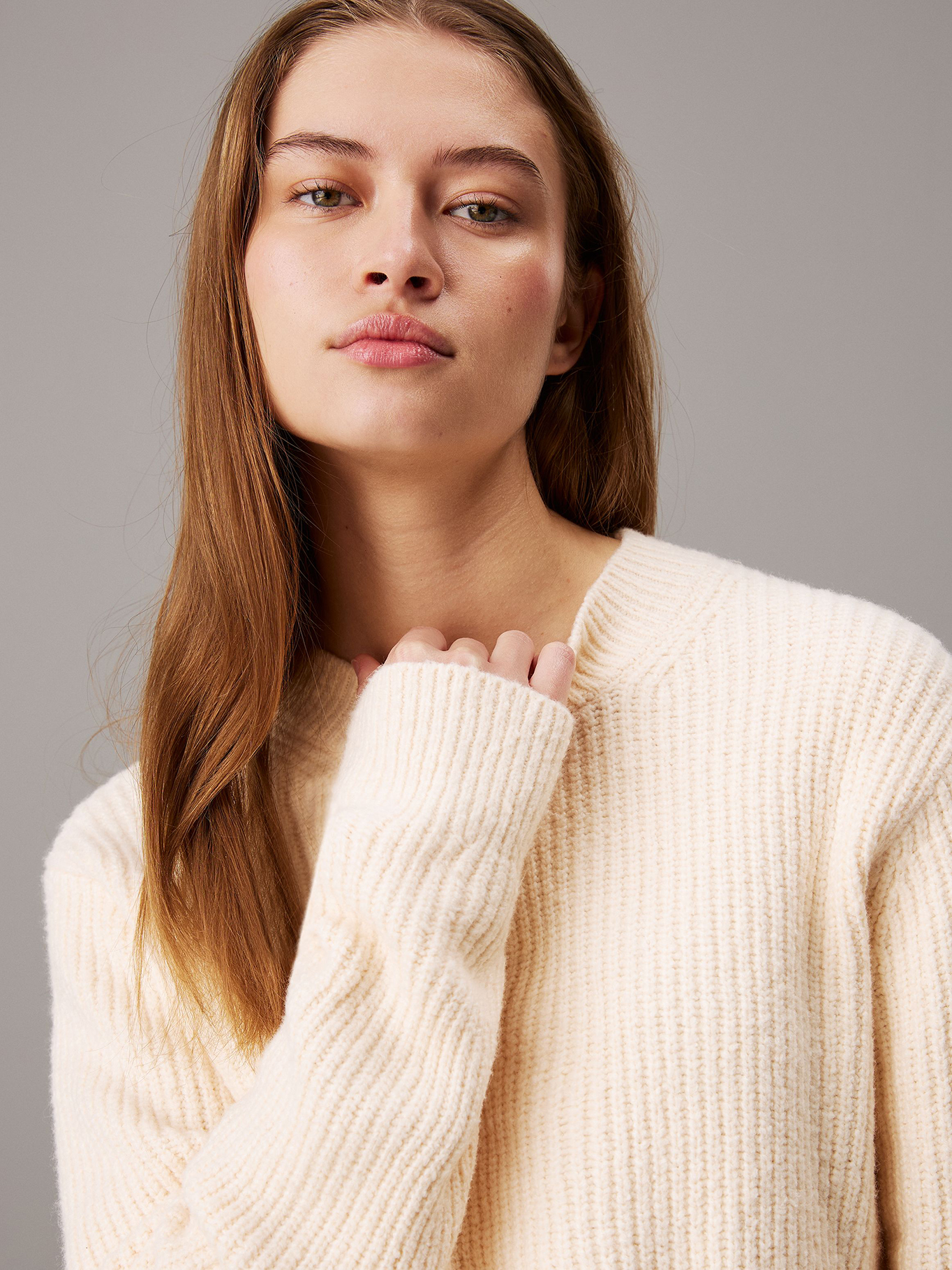 SWEATER BOUCLE RIB - 4