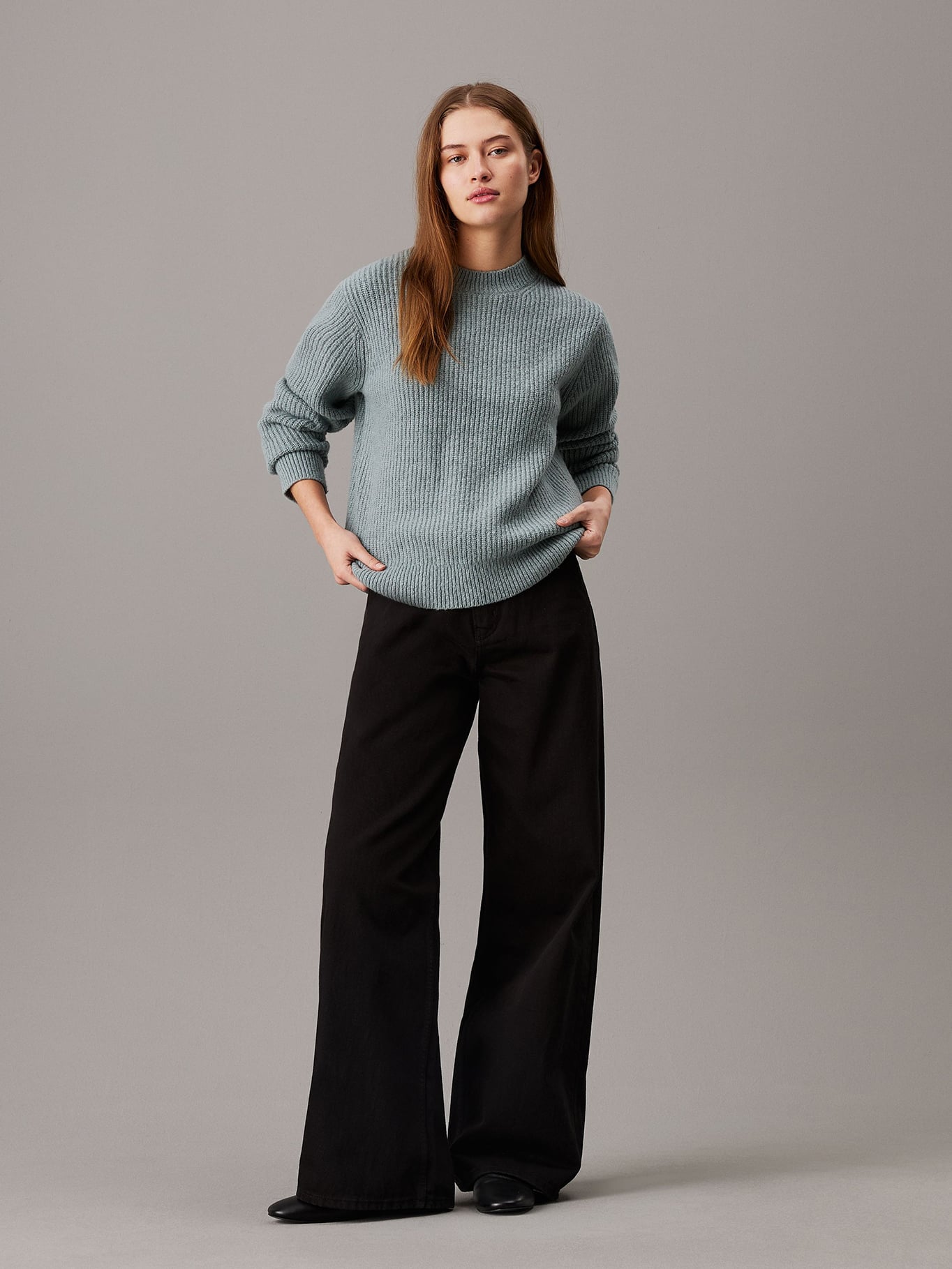 SWEATER BOUCLE RIB - 2